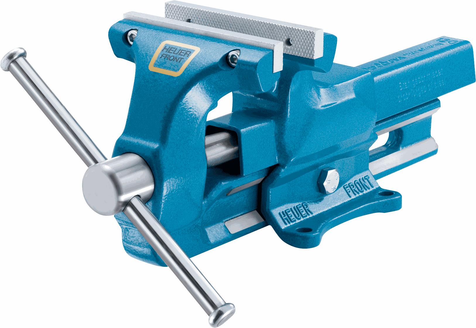 HEUER-FRONT Schraubstock 140mm, auswechselbaren Backen - Spannwerkzeuge