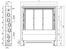 Verteilerschrank EPS, Typ Swiss H2 1160 800 x 1214 x 120 mm - BKK Verteilerkasten