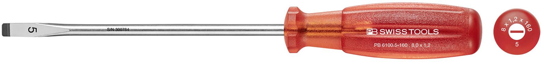 PB Schraubenzieher, Schlitz PB 6100, Gr.00, L= 70/140 mm - Schraubenzieher