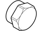 Kappe zu Verteiler 3/4" 602.482.00.1 - Geberit FlowFit-Rohre/Formstücke