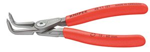 KNIPEX Sicherungsringzange, gekröpft 4821, Gr.J01, L= 130mm, für 8 - 13mm - Zangen, Schneiden