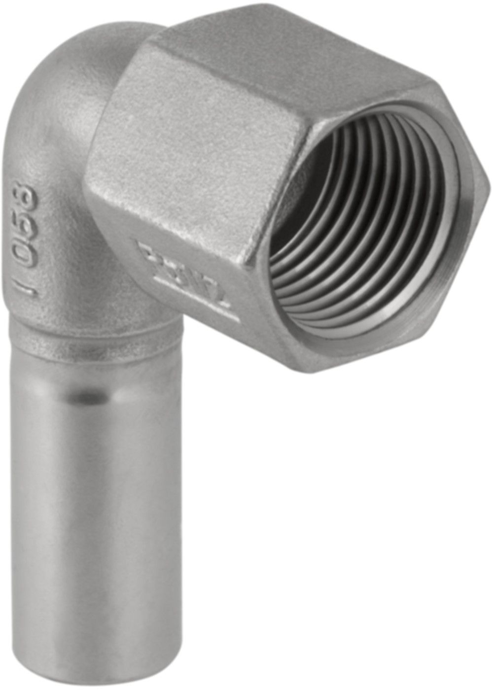 Übergangswinkel 90° m/IG 15mm-1/2" 33203 mit Steckende - Mapress-Sanitär-Presssystem-Formstücke
