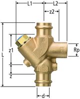 Rückflussverhinderer NUSSBAUM Optipress-Aquaplus