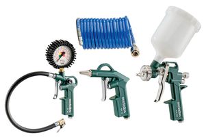 Druckluft-Werkzeug-Set, LPZ 4 4-teilig im Karton - Metabo Maschinenzubehör