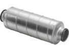 Rohrschalldämpfer 50mm 100mm SLU-V L = 0.60 m - Spiralfalzrohre und Zubehör System Safe