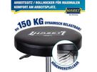HAZET Arbeits-Sitz ohne Lehne 195N-4 , Rollbarer Arbeits-Sitz, Höhenverstellbar - Werkstatteinrichtungen