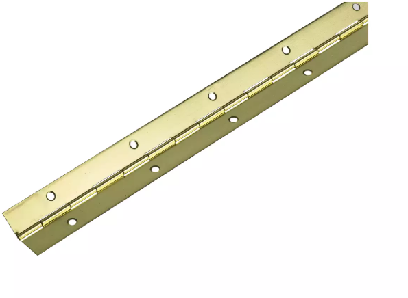 Hettich Stangenscharnier vermessingt, 32 x 1200 x 0.6mm - Diverse Möbelbeschläge und Zubehör