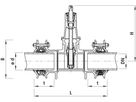 Mehrbereichsmuffenschieber 4212 Synoflex DN 100 - Hawle Synoflex