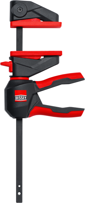 BESSEY Einhandzwinge-Set 2tlg. EZ360S 110/40 Griff 360° drehbar, 12-stufig - Bauwerkzeuge