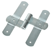 SANER Ladenbandscharnier, links ø11mm, 130x130mm, verzinkt - Jalousiebeschläge