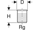 Ablaufventil mit Rundgewinde d 60mm - 1/8" 352.329.08.1 - Geberit-Sifon + Apparateanschlüsse