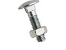 Flachrundschr mit 6-kt Mu St vzb BN248 DIN603MU M8x30 - Bossard Schrauben