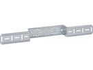 Montageplatte zweifach 601.731.00.1 abgesetzt 100/120mm - Geberit-Push Fit-Formstücke