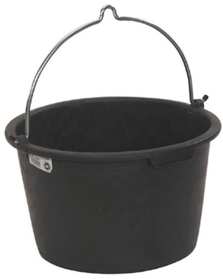 Wassereimer Kunststoff 12L, Ø 280mm, mit Metallbügel - Bauwerkzeuge