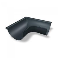 PREFA Rinnenwinkel 90°, außen, 250 mm P.10 Anthrazit - PREFA Dachentwässerungssysteme