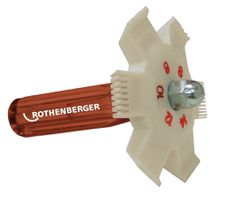 ROTHENBERGER Lamellenkamm 8-9-10-12-14-15mm für Wärmetauscher-Lamellen - Sanitärwerkzeuge