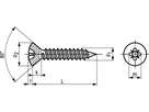 Lsk-Blechschr Pozi+Spitze INOX A4 BN11801 DIN7983C 3,9x38 - Bossard Schrauben