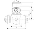 Universal 1, Fig. 5473 mit Steckmuffe DN 300/200 - Von Roll Armaturen