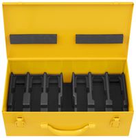 REMS Stahlblechkasten 6 Presszangen, bis G 40 , 570295 R - Sanitärwerkzeuge