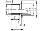 Schweissbund S5 PN 16 DN 32 / d 40mm 753 800 009 - PE100 Stutzenformstücke langschenklig