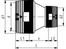 ELGEF Reduktion PN 16 (Karton à 4 Stk.) d 180/125mm 753 901 865 - ELGEF Plus Elektroschweissfittinge