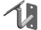 Geschw Wandkonsole eck vert bewegl vers HI. 33.7/ 12 mm links geschl. 1.4301 - INOXTECH-Handlauf-/Geländer-System