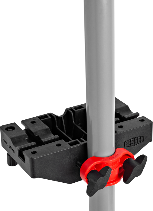 BESSEY Multifunktionshalterung STE-MH-SET 2tlg. Passend zu Deckenstützen STE und ST - Bauwerkzeuge