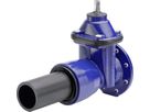 Schieber mit Flansch/PE-Stutzen S5 2004 PN 10/16 DN 80 / d 90mm - Wild Armaturen