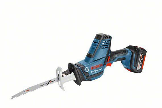 Akku-Säbelsäge GSA 18 V-LI Compact 18V, Hub 21mm, solo im Koffer - Bosch Elektrowerkzeuge