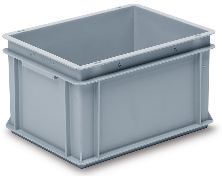 Rako-Behälter, mit Muschelgriff, blau 400x300x220 mm 20 Lt - Utz Behälter
