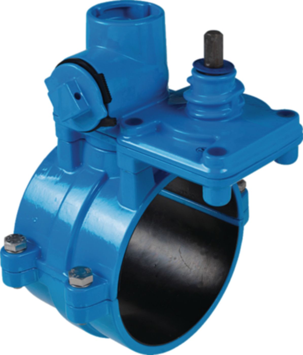 Sperrschelle Hawlinger ZAK 2380 d 90mm - Hawle Hausanschluss- und Anbohrarmaturen