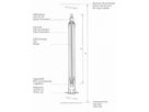 Einbaugarnitur Starr für Schieber 9630 DN 100 GT = 1,72m - Hawle Schieberzubehör