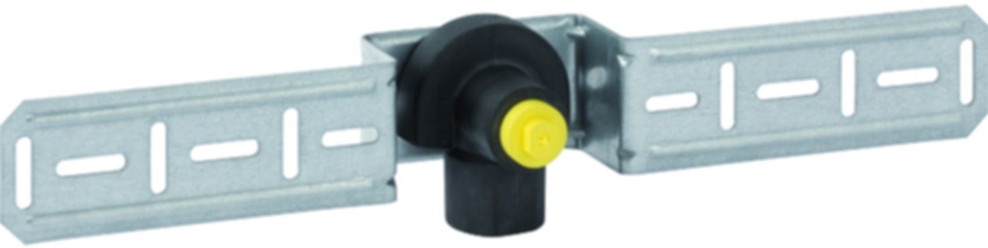 Anschlusswinkel 90° einfach 1/2"- MF1/2" abgesetzt, mit Aussengewinde 632.851.00.2 - Geberit-Push Fit-Formstücke