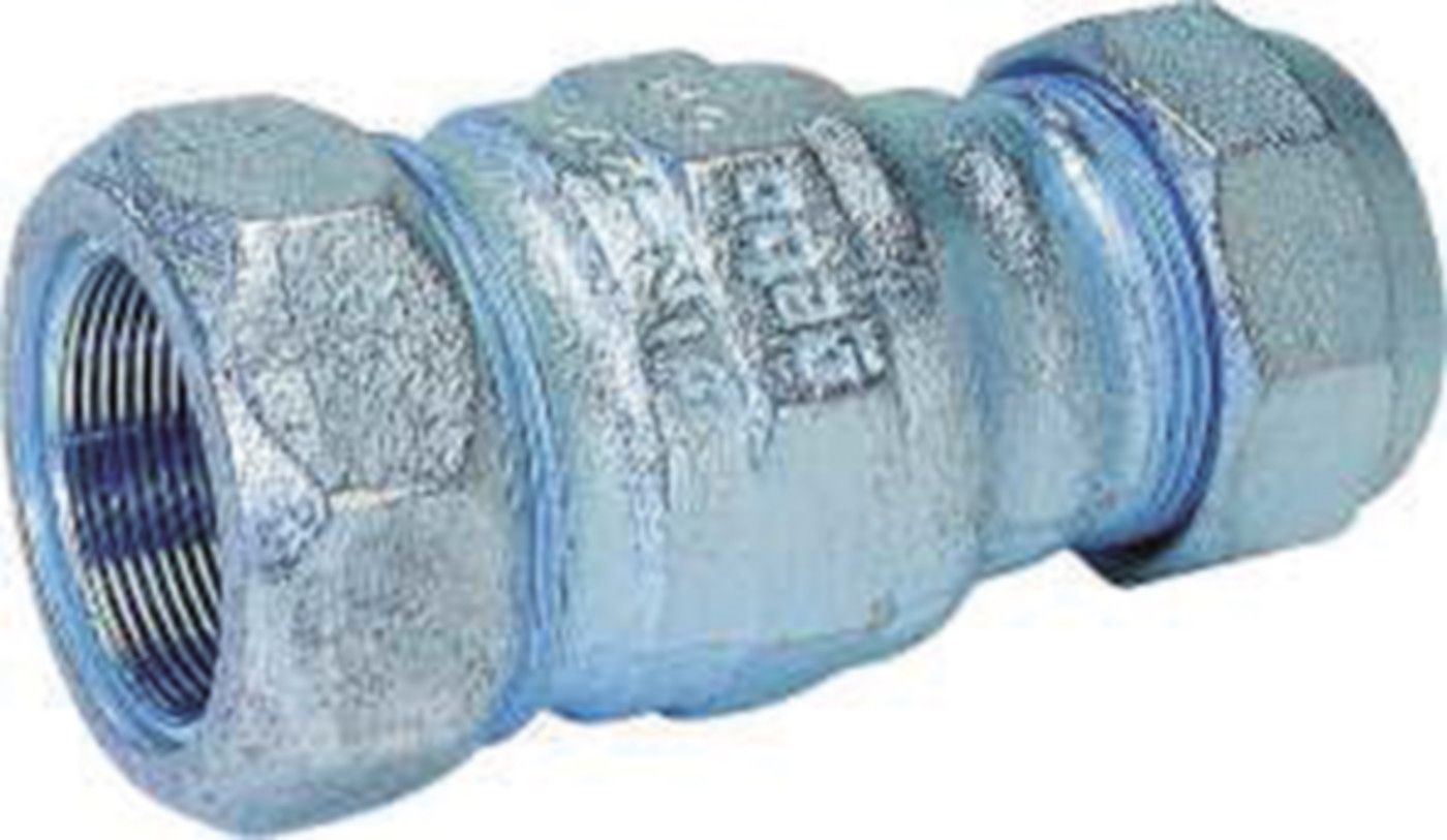 Kupplung reduziert, für Stahlrohre Typ OR 1 1/4" x 3/4" - Gebo-Kupplungen