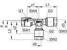 T-Verschraubung Red. SO 03021 8- 6- 6 - Serto-Programm M/G