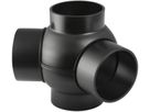 Eckabzweig 135° 366.380.16.1 d 90/ 90 mm - Geberit-PE-Formstücke