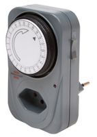 BRENNENSTUHL Zeitschaltuhr, mechanisch MZ 20, 24Std.-Programm - Stromverteilung
