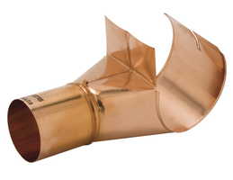 Schrägstutzen 250/ 75 mm 170 - Kupfer Spenglereihalbfabrikate