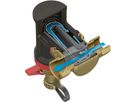 Flamco Clean Smart Schl-Abscheider 11/2" 30035 m/drehbaren Anschlüsse und EPP Isolation - Flamco Luft- und Schlammabscheider