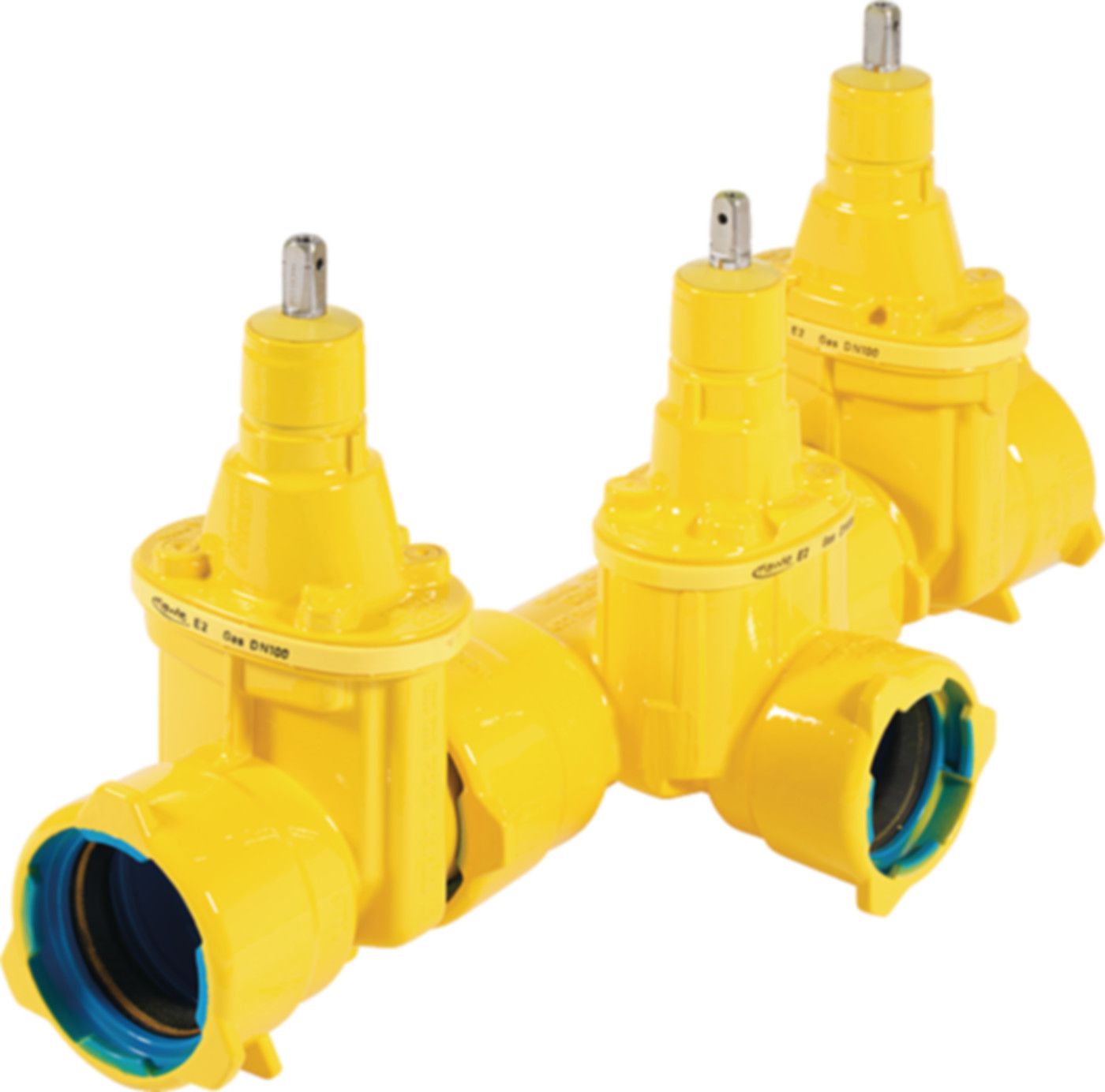 Combi-3 mit Steckmuffen Baio Gas 4495 DN 150/125 - Hawle Armaturen