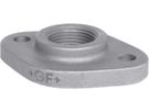 Flansch PN 10 326 V 11/4" 2-Loch 770 326 207 - GF verz. Tempergussfittings