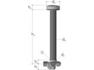 Unterputz-Geradsitz-Verteilventil 4-fach Eingang seitlich 16 x 3/4" 5444.002 - JRG Sanipex-Rohre und Formstücke