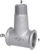 T-Stücke reduziert +GF+ 137V