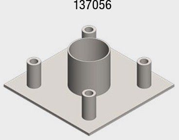 Multi-Befestigungskonsole Einklebehilfe - INOXTECH-Handlauf-/Geländer-System