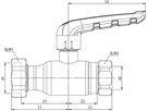 Kugelhahnen kurze Spindel Fullflow BF222001 DN 40 - Ballofix/Broen-Armaturen