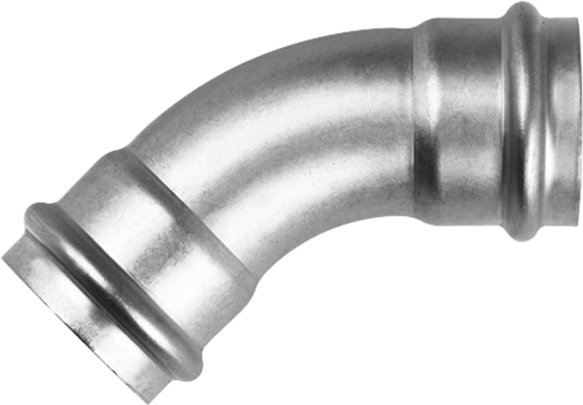 Industry-Bogen 45° 2 Muffen 22mm 80303.24 - Optipress-Industry Formstücke