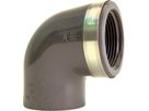 Winkel 90° mit Muffe/IG 32 mm - 1" 721 100 208 - GF Hart PVC-U Formstücke