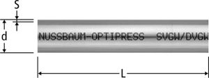 Edelstahlrohre NUSSBAUM Optipress