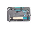 TECHNOCRAFT ABS-Werkzeugkoffer Pro Mini 109-TLG 3/8", im Kunststoffkoffer - Werkzeugkoffer,Sortimentskoffer,Behälter