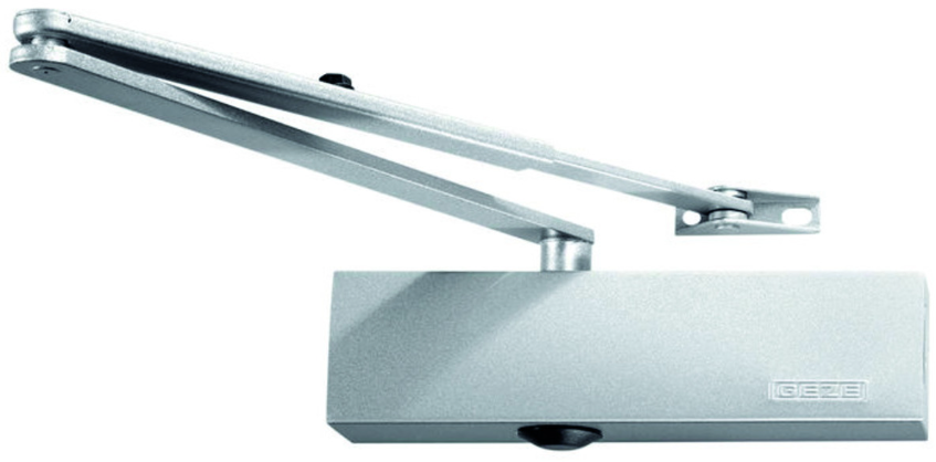 Türschliesser GEZE TS 2000 NV silber, ohne Gestäng Flügelbreite 1'100 mm - Türöffner, Türschliesser, Türfeststeller
